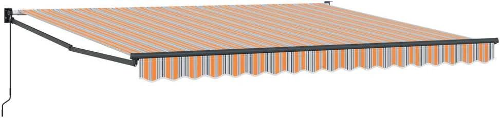 Ištraukiama markizė Įvairiaspalvis 400 × 300 cm