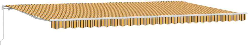Ištraukiama markizė Įvairiaspalvis 600 × 350 cm