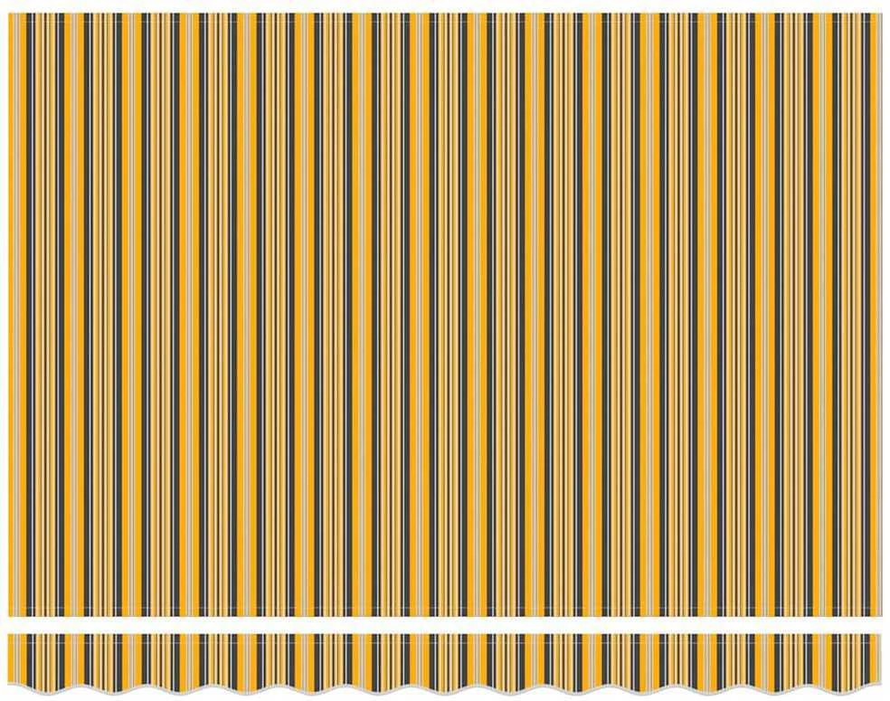 Ištraukiama markizė Įvairiaspalvis 350 x 250 cm