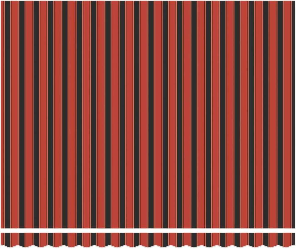 Ištraukiama markizė Oranžinė ir ruda 400 × 300 cm