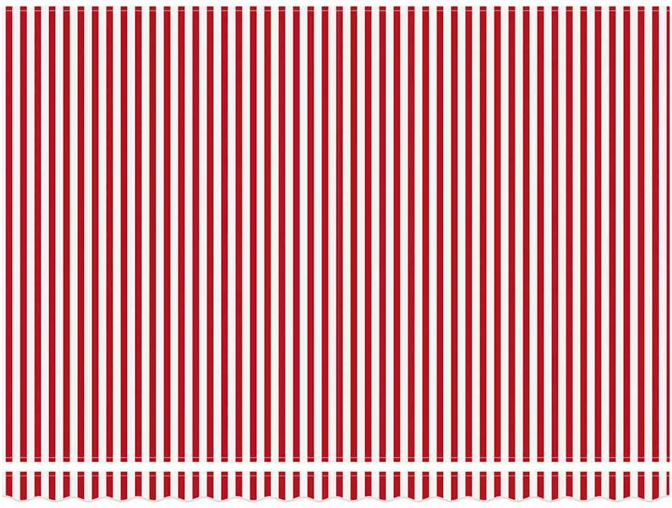 Ištraukiama markizė Raudona 450 × 300 cm