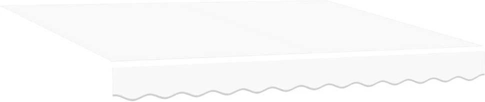 Ištraukiama markizė Balta 300 x 250 cm Audinys ir aliuminis