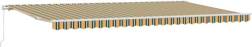 Ištraukiama markizė Įvairiaspalvis 600 × 300 cm