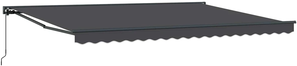 Rankinė sulankstoma markizė Antracito 4 × 3,5 m