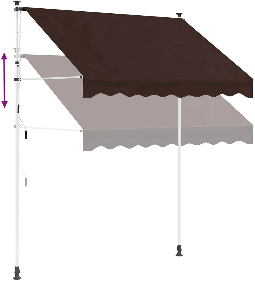 Rankinė sulankstoma markizė Ruda 200 cm