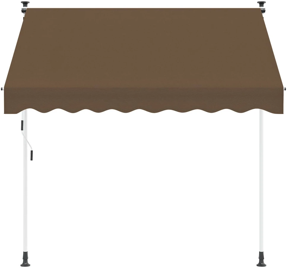 Rankinė sulankstoma markizė Taupe 350 cm