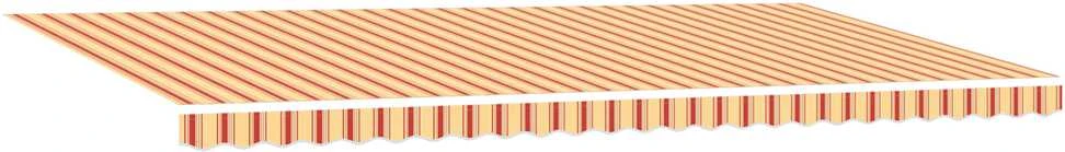 Ištraukiama markizė Geltona ir Oranžinė 600 × 350 cm