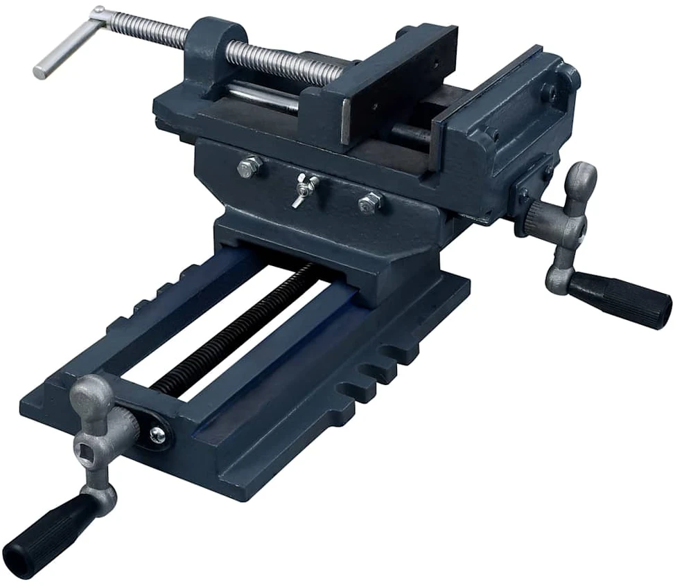 Rankinis kryžminio slydimo gręžtuvas-spaustuvas, 127mm