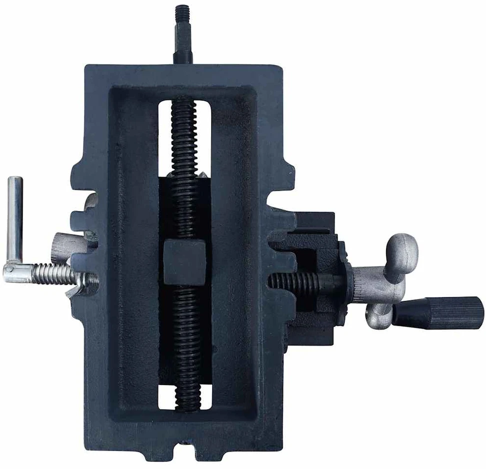 Rankinis kryžminio slydimo gręžtuvas-spaustuvas, 127mm