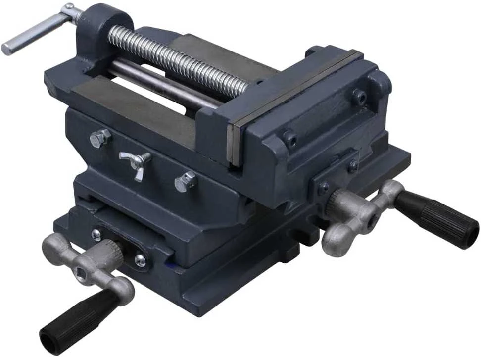 Rankinis kryžminio slydimo gręžtuvas-spaustuvas, 127mm