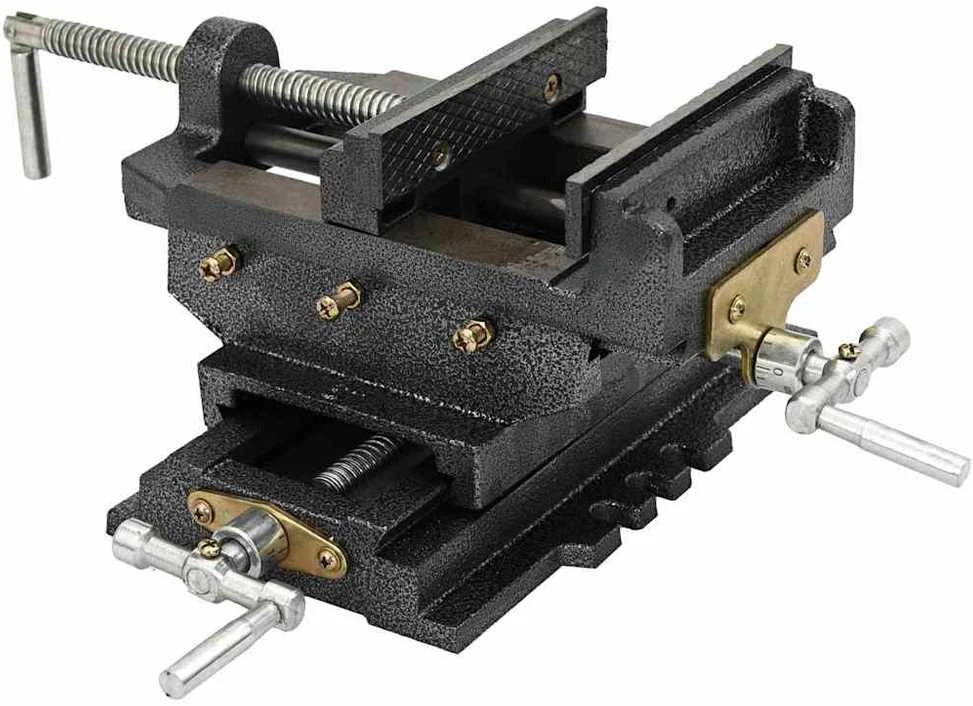 Rankinis kryžminio slydimo gręžtuvas-spaustuvas, 150mm