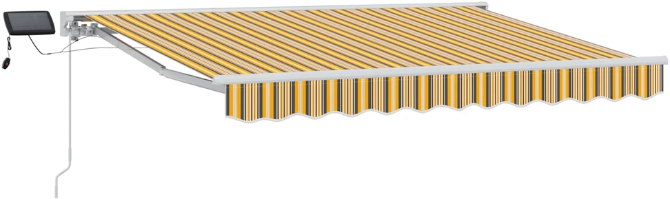 Rankinis markizės rėmas su LED 2,5 x 2 m