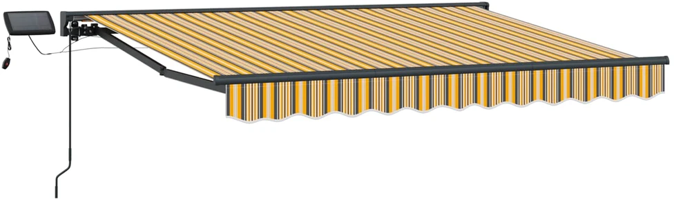 Rankinis markizės rėmas su LED 3 x 2,5 m