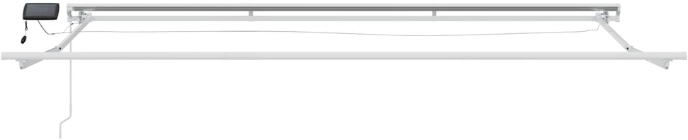 Rankinis markizės rėmas su LED 4 × 3,5 m