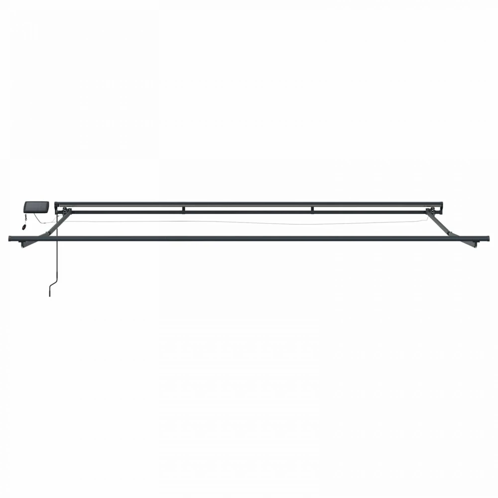 Rankinis markizės rėmas su LED 4 × 3,5 m