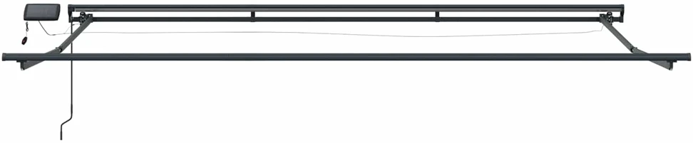 Rankinis markizės rėmas su LED 5 × 3,5 m
