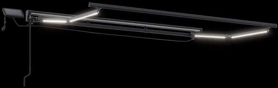 Rankinis markizės rėmas su LED 3 x 2,5 m