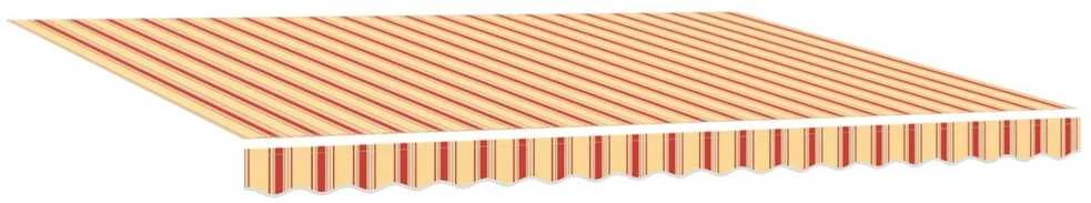 Rankinis markizės rėmas su LED 4 × 3,5 m