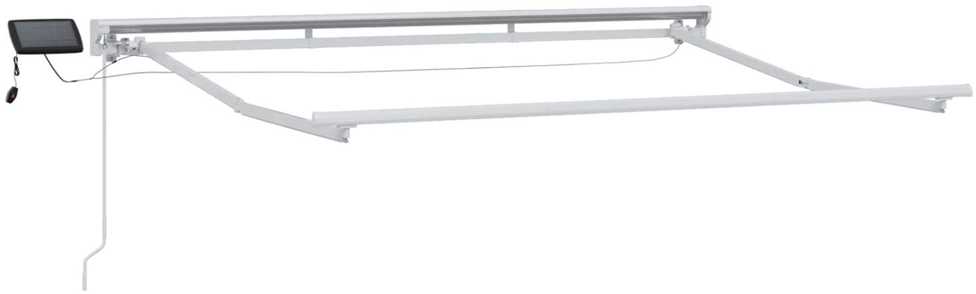 Rankinis markizės rėmas su LED 3,5 x 2 m