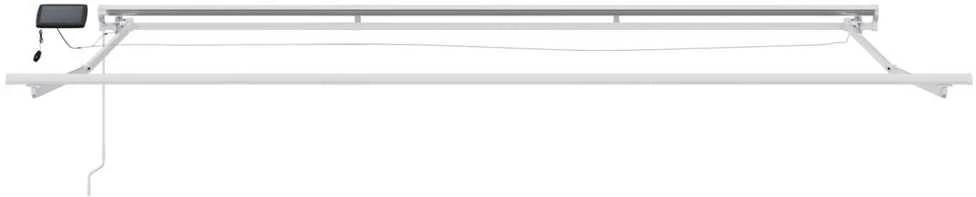 Rankinis markizės rėmas su LED 4 × 3,5 m