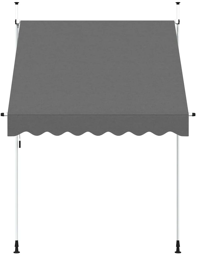 Rankiniu būdu ištraukiama markizė, antracito, 200cm
