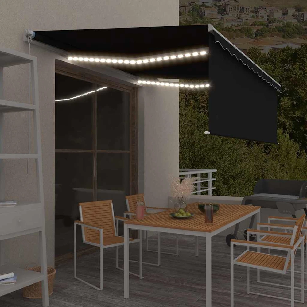 Rankiniu būdu ištraukiama markizė, antracito, 4,5x3m