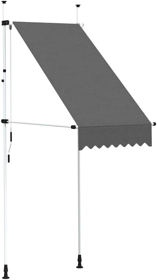 Rankiniu būdu ištraukiama markizė, antracito spalvos, 100cm