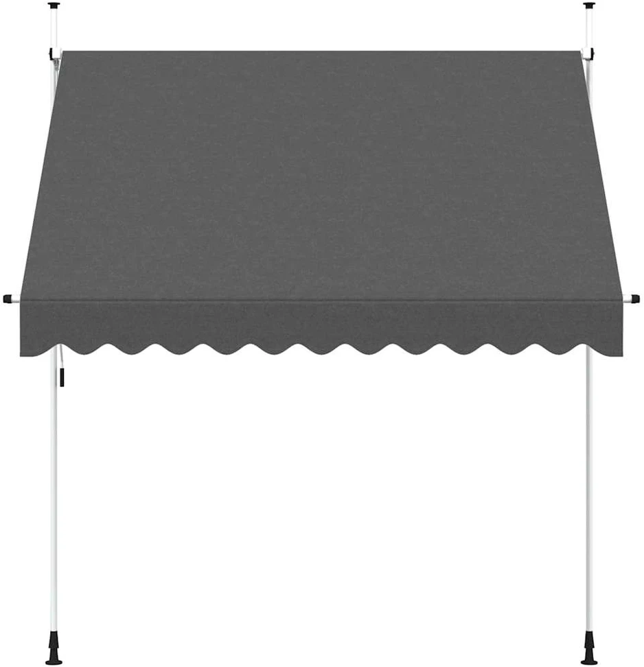 Rankiniu būdu ištraukiama markizė, antracito, 250cm