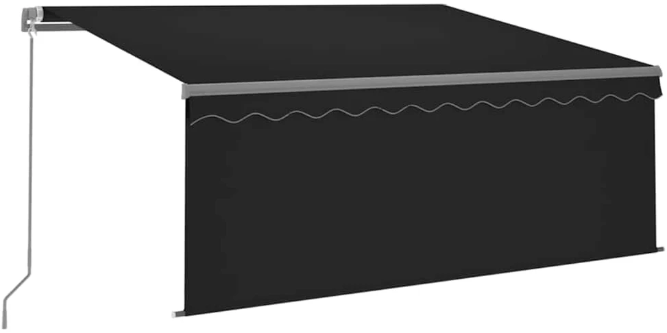 Rankiniu būdu ištraukiama markizė, antracito, 3x2,5m