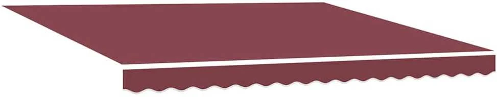 Rankiniu būdu ištraukiama markizė, bordo spalvos, 400x300cm