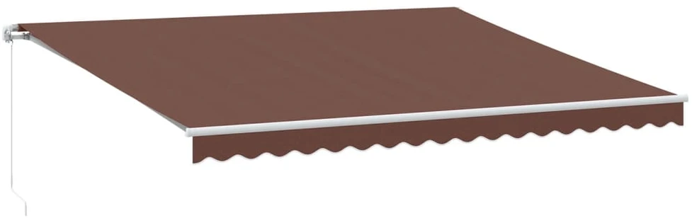 Ištraukiama markizė Ruda 450 × 350 cm Poliesteris ir aliuminis