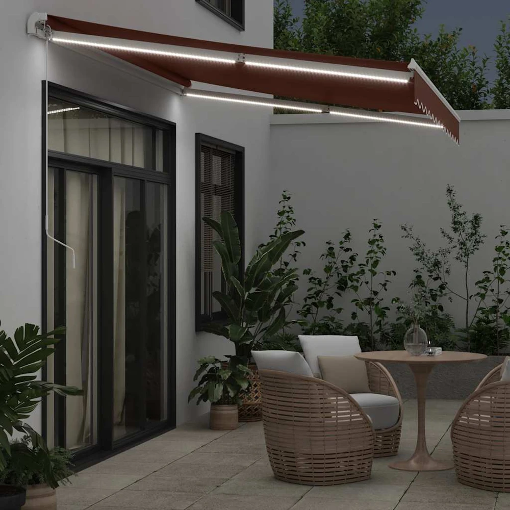 Ištraukiama markizė Ruda 350 x 250 cm Audinys ir aliuminis
