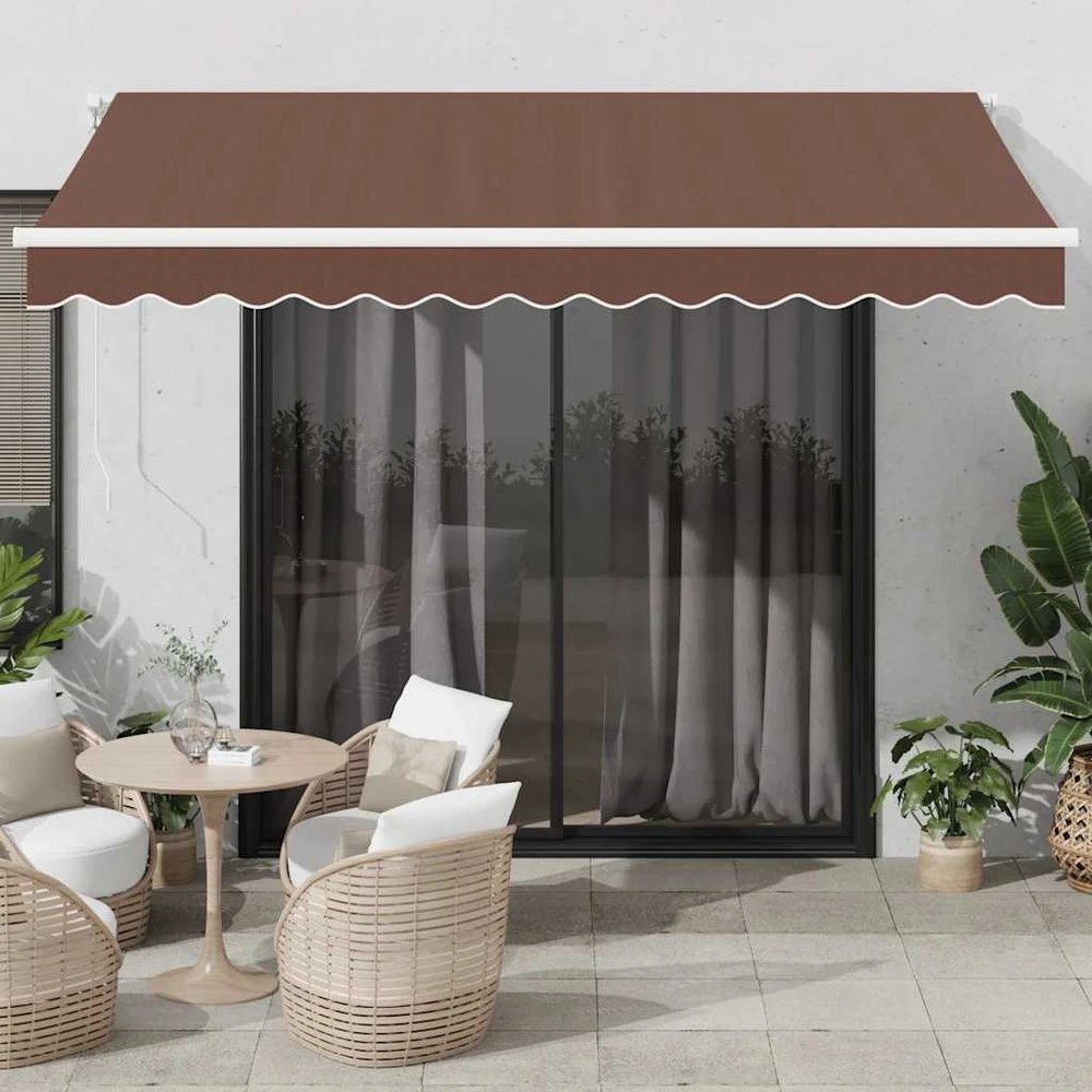 Ištraukiama markizė Ruda 350 x 250 cm Audinys ir aliuminis