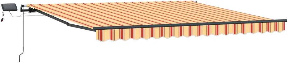 Ištraukiama markizė Geltona ir Oranžinė 450 × 300 cm
