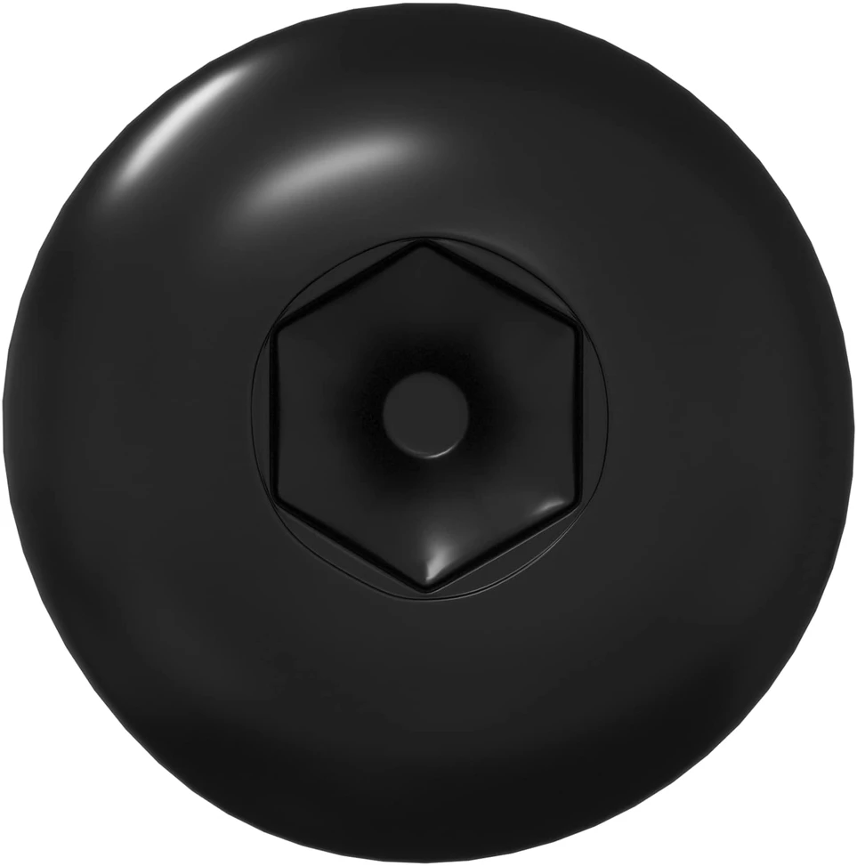 Rankovinės Veržlės 2 vnt. Juodas M4 x 14,5 mm Metalas