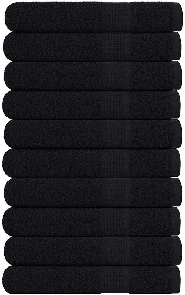 Rankšluostis Rankšluosčiai, FROGN, 10 vnt., juodi, 100x200 cm, 360 g/m²