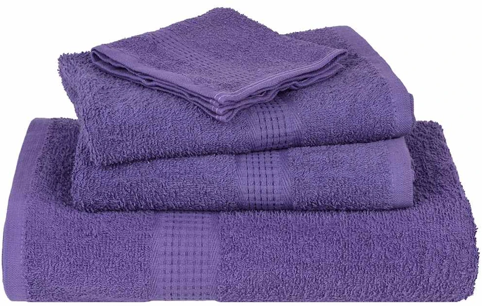 Rankšluostis Rankšluosčiai, FROGN, 10 vnt., violetiniai, 100x150 cm, 360 g/m²