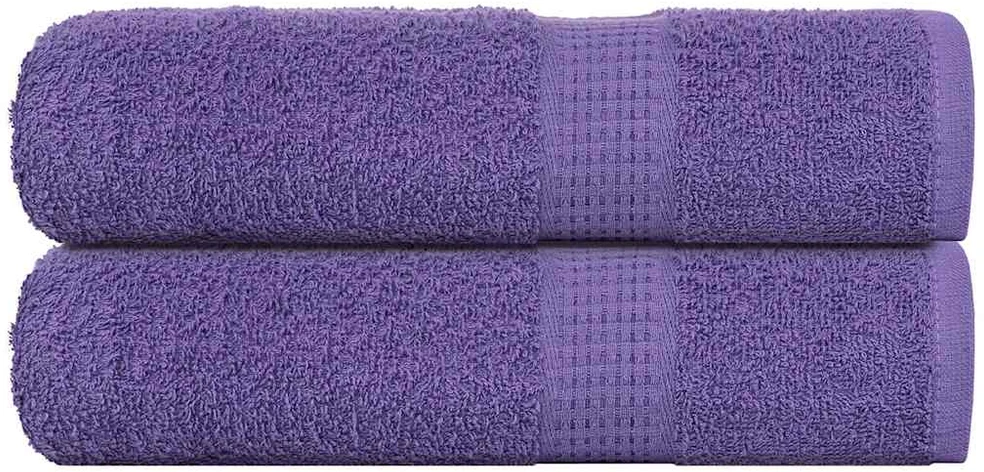 Rankšluostis Rankšluosčiai, FROGN, 2 vnt., violetiniai, 100x150 cm, 360 g/m²