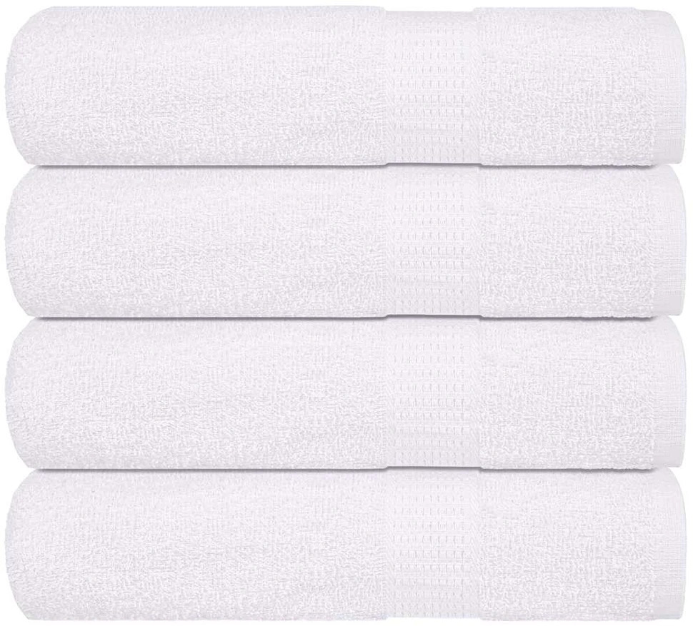 Rankšluostis Rankšluosčiai, FROGN, 4 vnt., balti, 100x150 cm, 360 g/m²