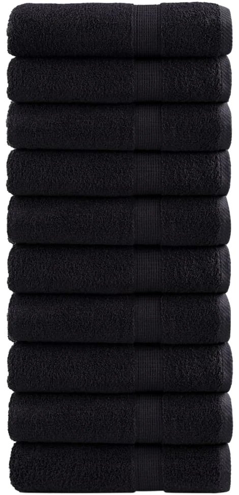 Rankšluostis Rankšluosčiai rankoms SOLUND, 10vnt., juodi, 50x100cm, 600g/m²