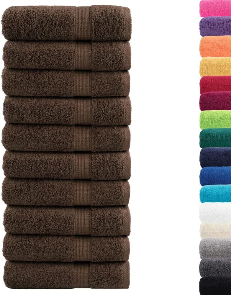 Rankšluostis Rankšluosčiai rankoms SOLUND, 10vnt., rudi, 50x100cm, 600g/m²