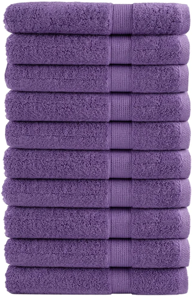 Rankšluostis Rankšluosčiai SOLUND, 10vnt., violetiniai, 100x200cm, 600g/m²