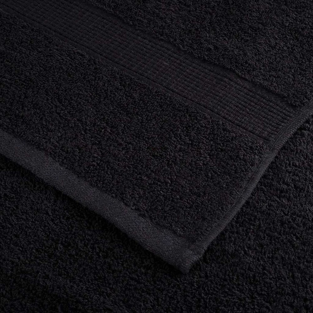 Rankšluostis Rankšluosčiai SOLUND, 2vnt., juodi, 100x200cm, 600g/m²