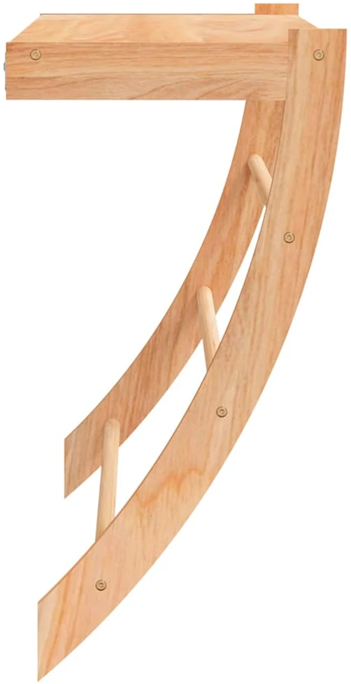 Rankšluosčių kabykla, 60x25,5x49cm, riešutmedžio masyvas