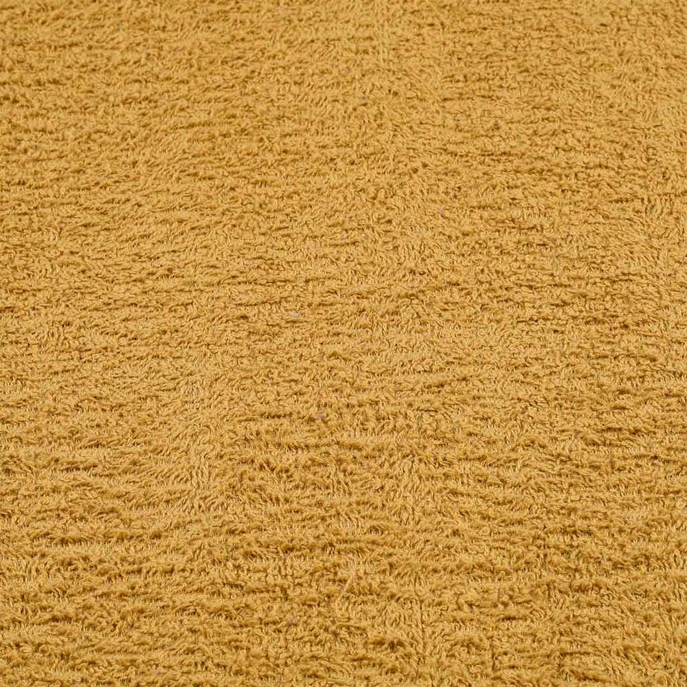 Rankšluostis Rankšluosčių rinkinys, 6vnt., auksiniai, 100% medvilnė, 360g/m²