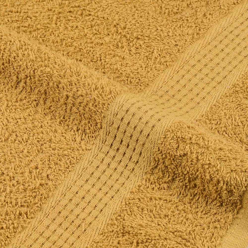 Rankšluostis Rankšluosčių rinkinys, 6vnt., auksiniai, 100% medvilnė, 360g/m²