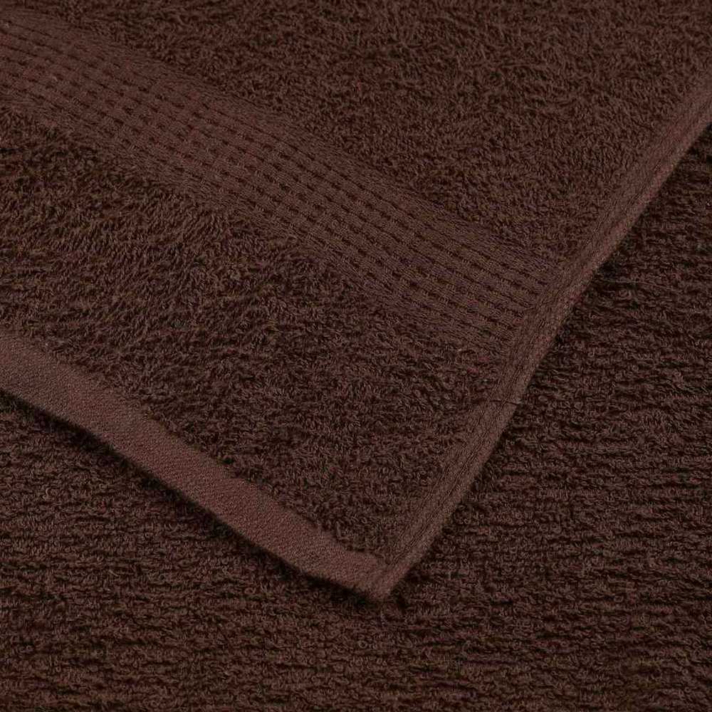 Rankšluostis Rankšluosčių rinkinys, 6vnt., rudi, 100% medvilnė, 360g/m²