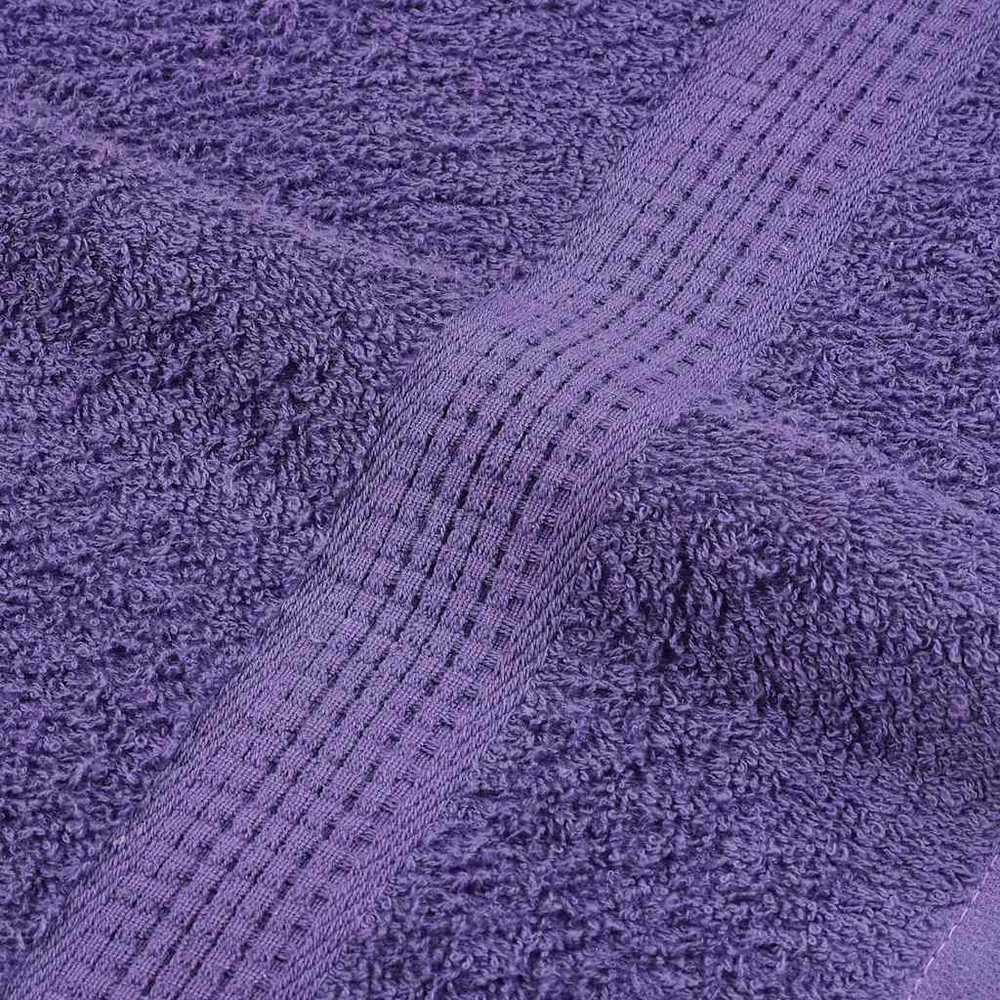 Rankšluostis Rankšluosčių rinkinys, 6vnt., violetiniai, medvilnė, 360g/m²
