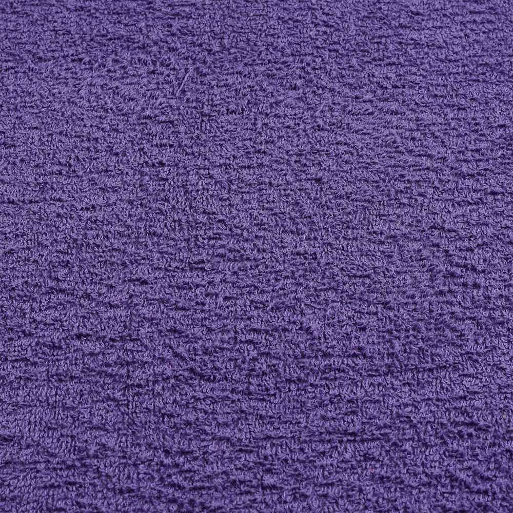 Rankšluostis Rankšluosčių rinkinys, 6vnt., violetiniai, medvilnė, 360g/m²