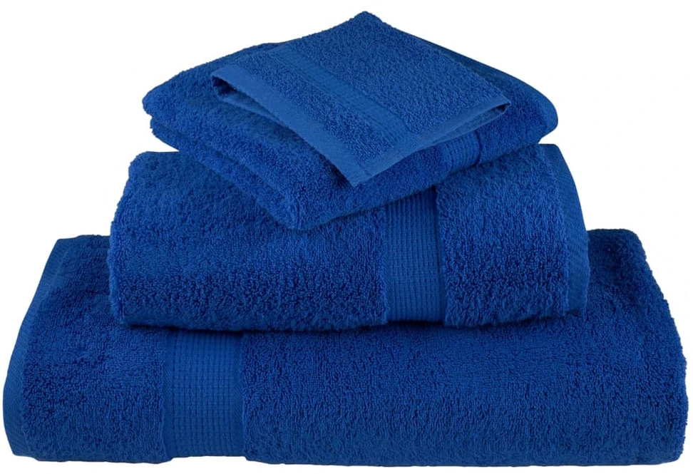 Rankšluostis Rankšluosčių rinkinys SOLUND, 12vnt., mėlyni, 600g/m²